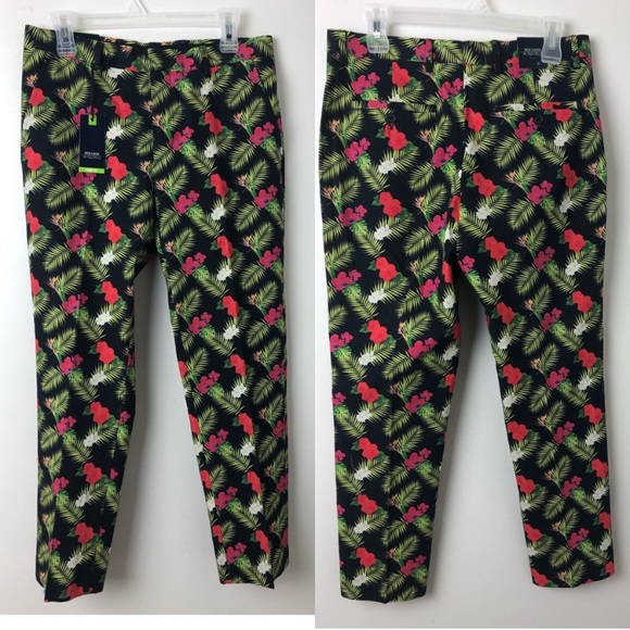 Swear & Mason • Tropical Print Slim Trouser • Sz 4 - Picture 2 of 6